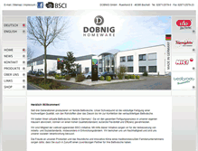 Tablet Screenshot of dobnig.de