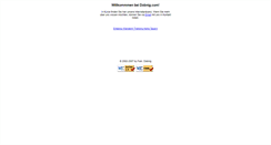 Desktop Screenshot of dobnig.com